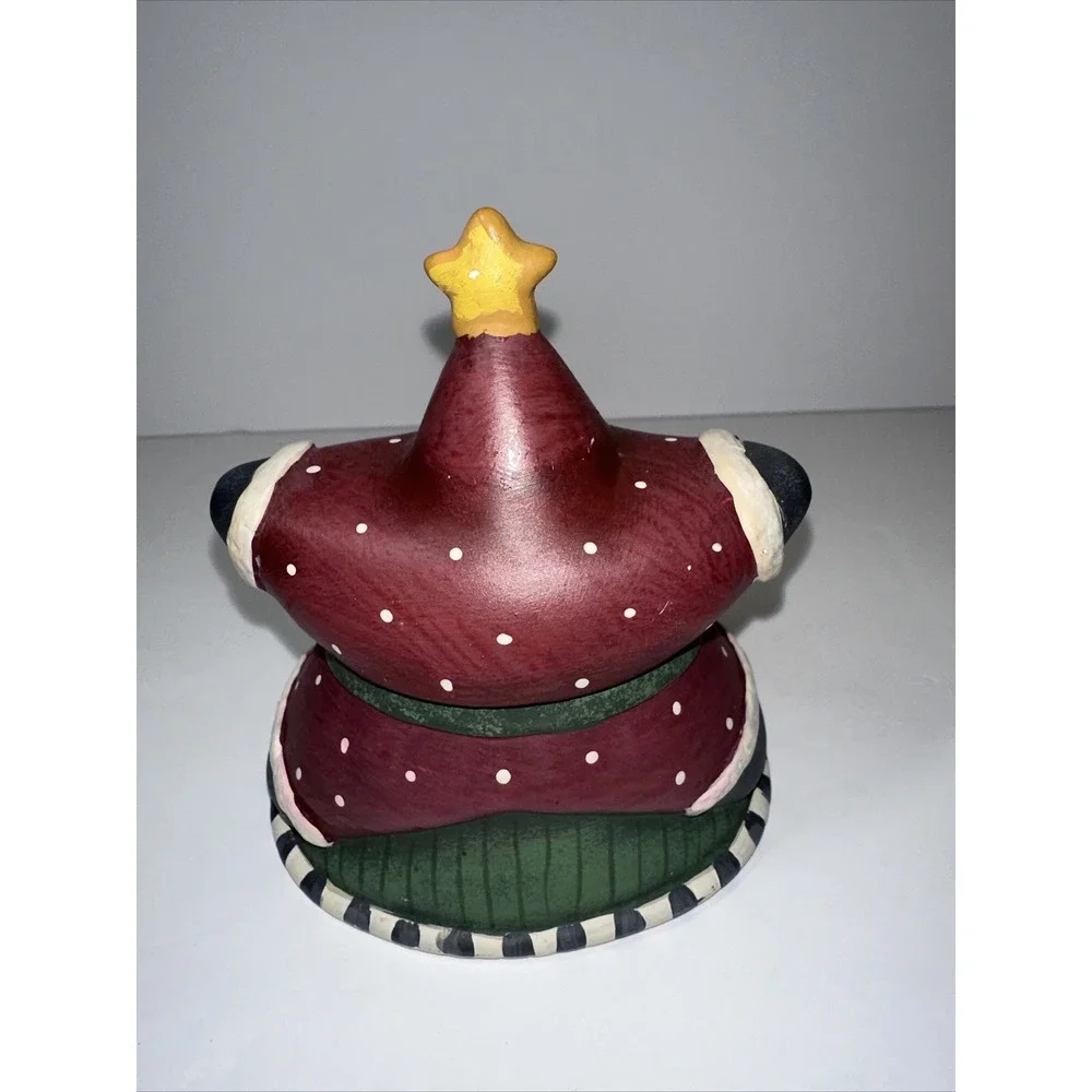 Debbie Mumm's Igloo Village‎ Santa Shaped Candle